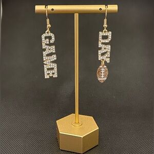 Game Day Bling Dangle Earrings